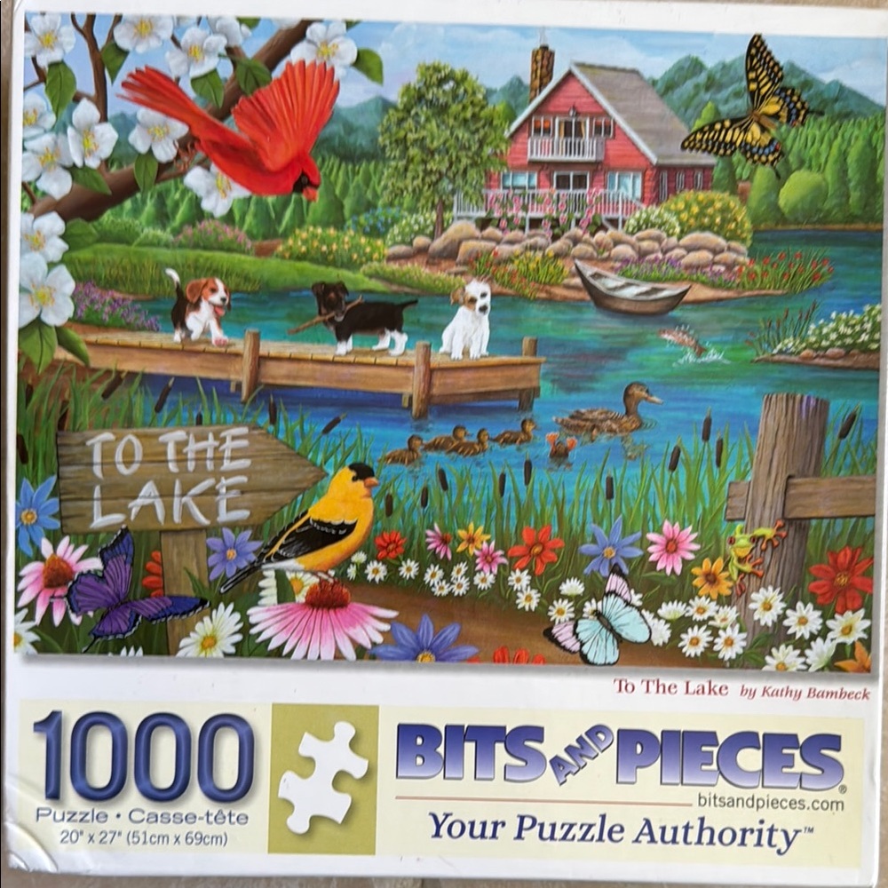 Bits and Pieces 'To The Lake' 1000 Piece Puzzle